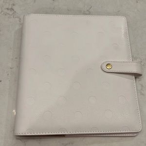 Happy Planner Classic Deluxe Cover White Dots